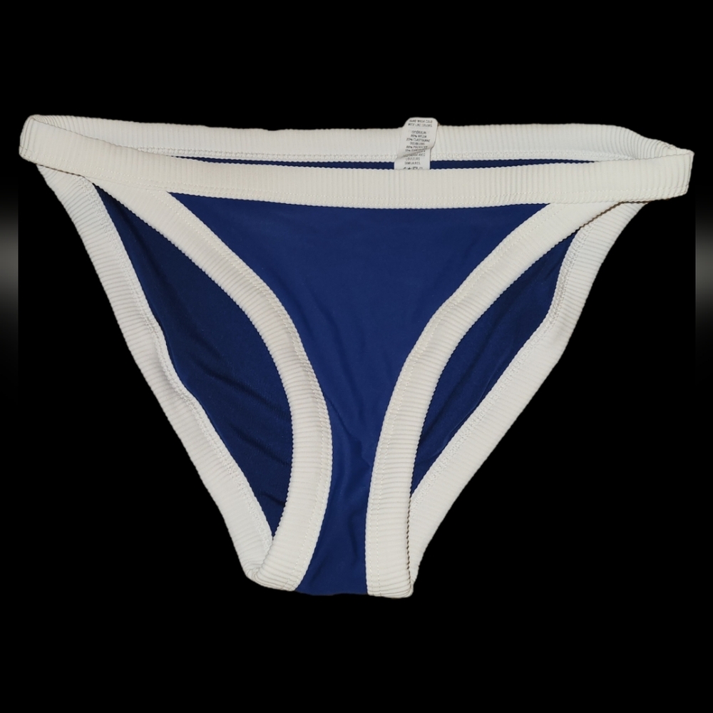 🌟2/$20🌟Aerie Blue and White Bikini Bottom Small Size